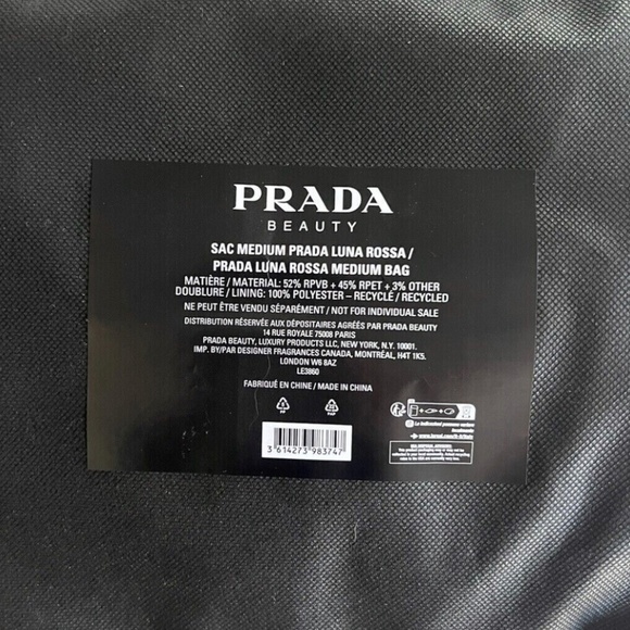 PRADA Bag Limited Edition Drawstring Pouch with Dust Bag NEW - Picture 4 of 4